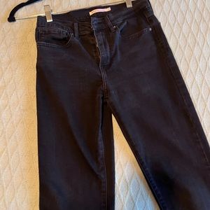 Levi’s black Jeans , size 27 straight cut